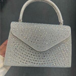 Elegant Silver Handbag